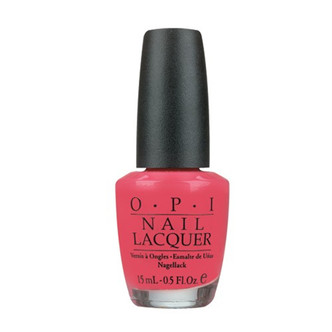 OPI Lacquer - #NLB35 - CHARGED UP CHERRY .5 OZ
