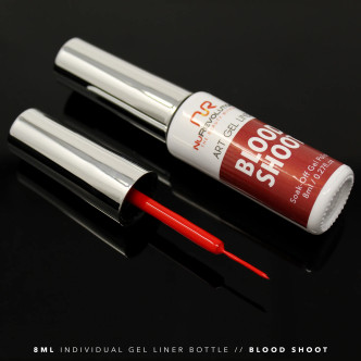 Nurevolution Art Gel Liner 8ml Solid - Blood Shot