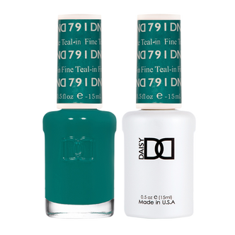 DND Matching Duo .5oz, #791 Teal-in Fine