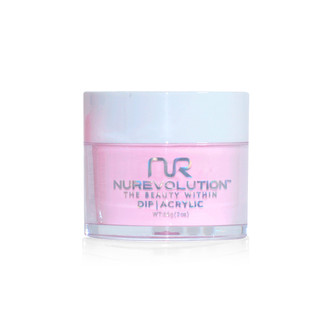 Nurevolution Dip|Acrylic Powder Foundation 2oz - Bubble gum Pink
