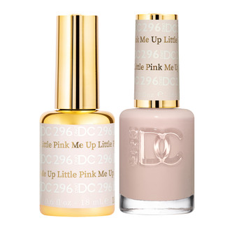 DND DC Matching Duo .5oz, #296 LITTLE PINK ME UP
