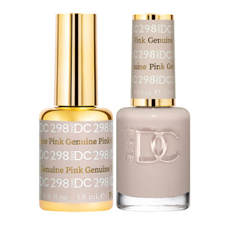 DND DC Matching Duo .5oz, #298 GENUINE PINK