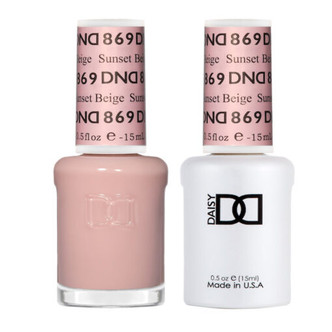 DND Matching Duo .5oz, #869 Sunset Beige