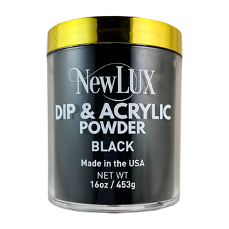 NewLUX Pink & White Powder 16oz, Black