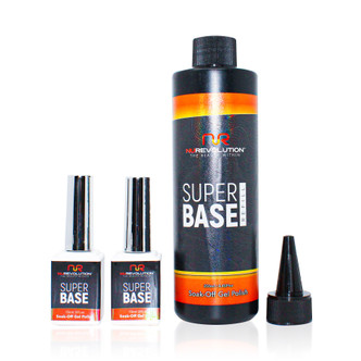 Nurevolution  Super Base Gel Refill 8.5oz - Buy 1 Kit Get 12 Free/.5oz