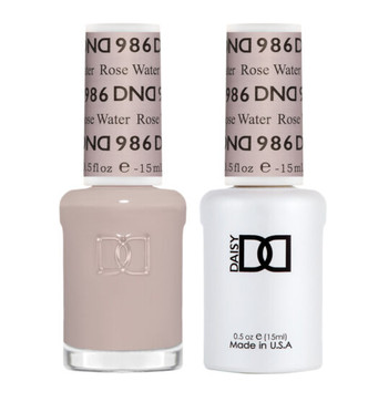 DND Matching Duo .5oz, #986 Rose Water