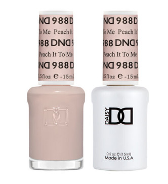 DND Matching Duo .5oz, #988 Peach It To Me