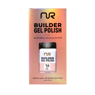 Nurevolution Builder Gel Polish .5oz - 16 Jelly Beige