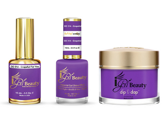iGel Combo 3 in 1 - DD314 Grapeful For You 