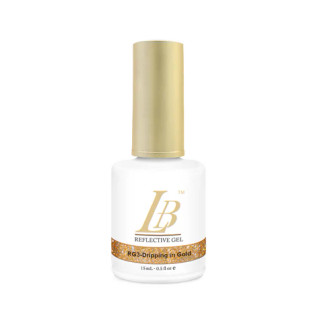 iGel Reflective Gel - RG03 Dripping in Gold 
