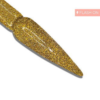 iGel Reflective Gel - RG03 Dripping in Gold 