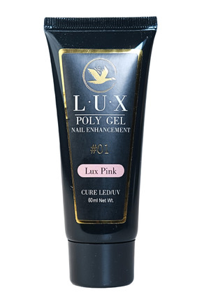 Lux Poly Gel 2oz - #01 Lux Pink