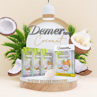 Demer 4-Step Pedicure Case/60, Coconut