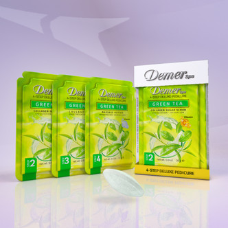 Demer 4-Step Pedicure Case/60, Green Tea