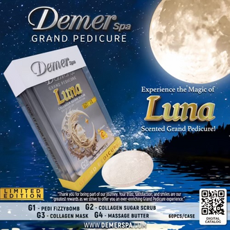 Demer 4-Step Pedicure Case/60, Luna