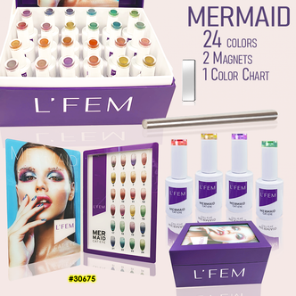 L'Fem 9D Cateye Kit Mermaid/24 Colors