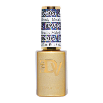 DND Diva Platinum Gel Polish - #304 Metallic Melody