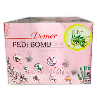 Demer Spa Pedi Bomb Case/400, Olive