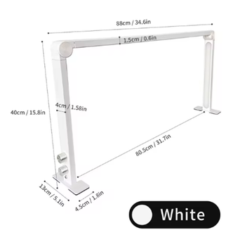 YCC Square Fold Lamp (No Diamonds) - White