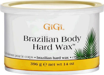GiGi Wax 14oz - Brazilian Body Hard Wax - Prepacked Case/24