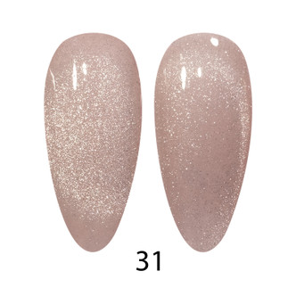 DND DC 9D Cat Eye Creamy #31 Fossil Ice