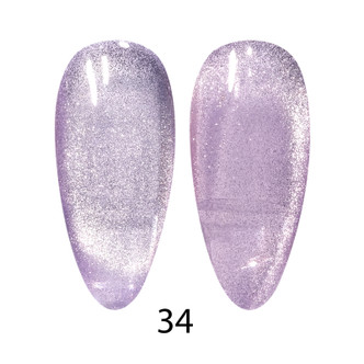 DND DC 9D Cat Eye Creamy #34 Royal Paws