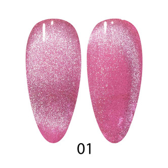 DND DC 9D Cat Eye Smoothie #01 Twilight Blush