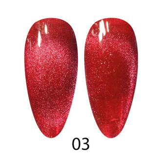 DND DC 9D Cat Eye Smoothie #03 Ruby Mirage