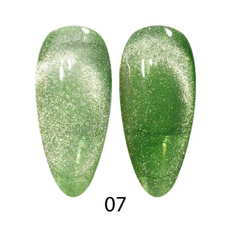 DND DC 9D Cat Eye Smoothie #07 Velvet Fern