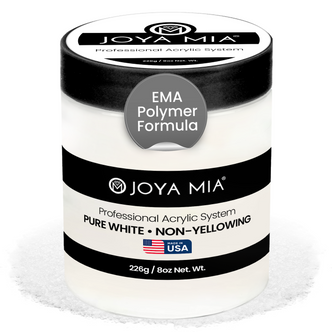 Joya Mia Acrylic Powder 8oz - Pure White