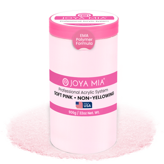 Joya Mia Acrylic Powder 32oz - Soft Pink 