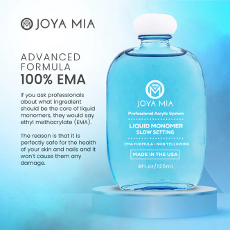 Joya Mia Odorless Clean Acrylic Monomer Liquid 4oz 