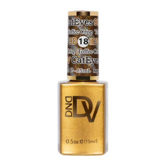 DND Diva 9D Cat Eye Candy #18 - Toffee Crisp