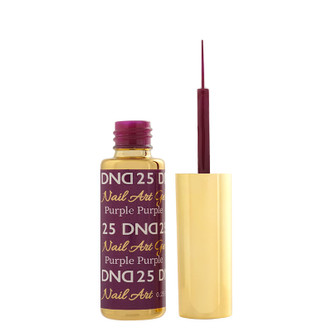 DND Gel Art Liner, #25 Classic Purple