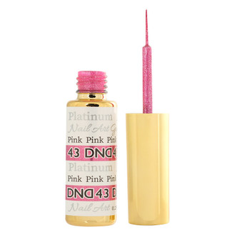 DND Gel Art Liner, #43 Platinum Pink