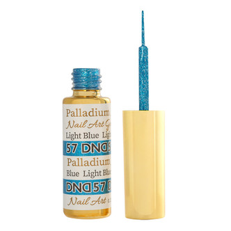 DND Gel Art Liner, #57 Palladium Light Blue