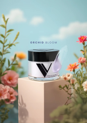 V Beauty Acrylic Powder 1.5oz  - Orchid Bloom