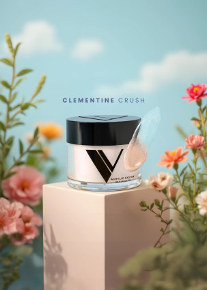 V Beauty Acrylic Powder 1.5oz  - Clementine Crush