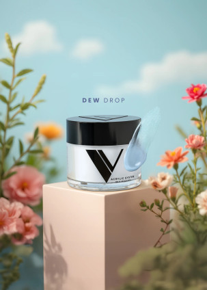 V Beauty Acrylic Powder 1.5oz  - Dew Drop