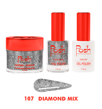 Posh Matching 4in1 Combo #107