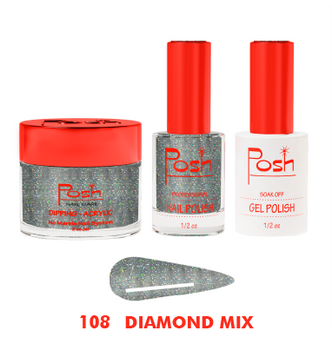 Posh Matching 4in1 Combo #108