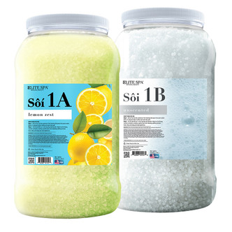 Bare Soak Soi 1A & Soi 1B Set, Lemon Zest