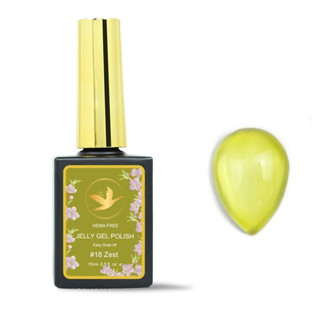 L.U.X Jelly Glass Gel Polish - #18 Zest 