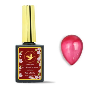 L.U.X Jelly Glass Gel Polish - #20 Cherry 