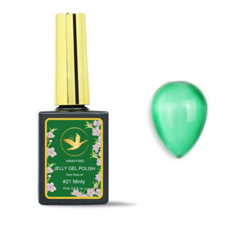L.U.X Jelly Glass Gel Polish - #21 Minty 