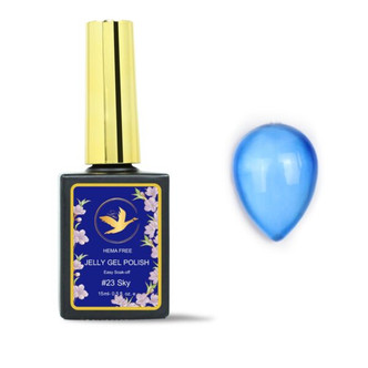 L.U.X Jelly Glass Gel Polish - #23 Sky 