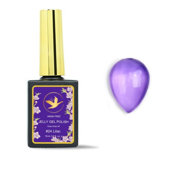 L.U.X Jelly Glass Gel Polish - #24 Lilac 