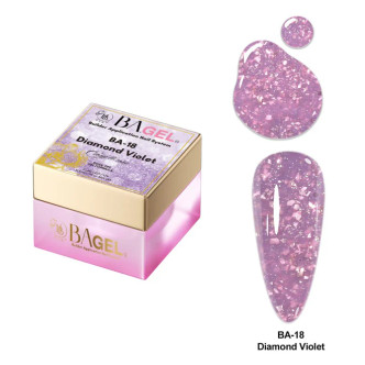 Hyba BA.GEL® Builder Gel System - #BA-18 Diamond Violet 