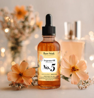 Bare Soak Fragrance Cuticle Oil 2oz , No'5