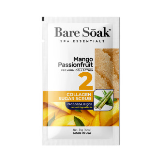 Bare Soak Collagen 5 Step Case/50, Mango Passionfruit 